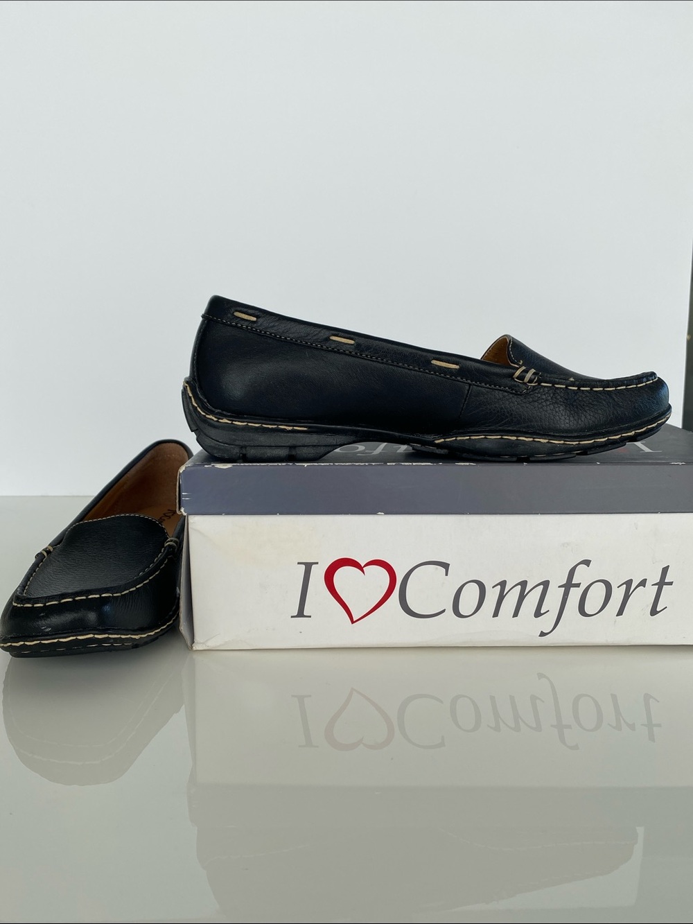 I Love Comfort Maddy Leather Loafers 8